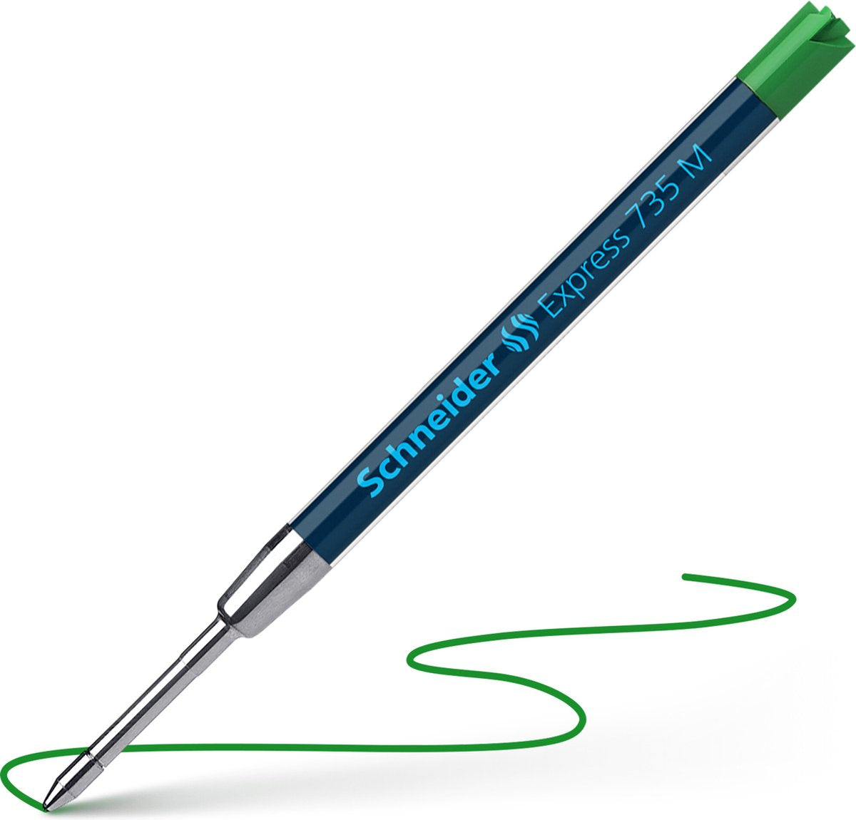Schneider Writing Instruments Recambio para bolígrafo Schneider - Express 735 - Punta M - Verde - S-7364