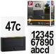 Paulmann solar led-huisnummerverlichting neda bewegingsmelder insectvriendelijk ip44 2200k 18lm antraciet