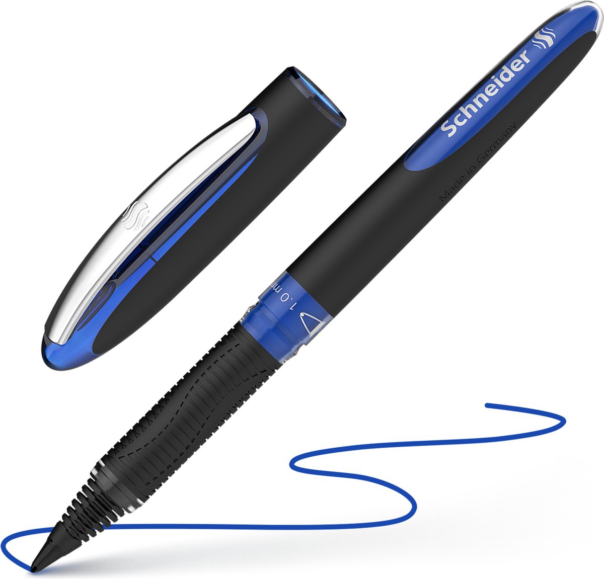 Instrumentos de escritura Schneider Rollerball - un letrero - ancho de línea 1,0 mm - azul - s-183603