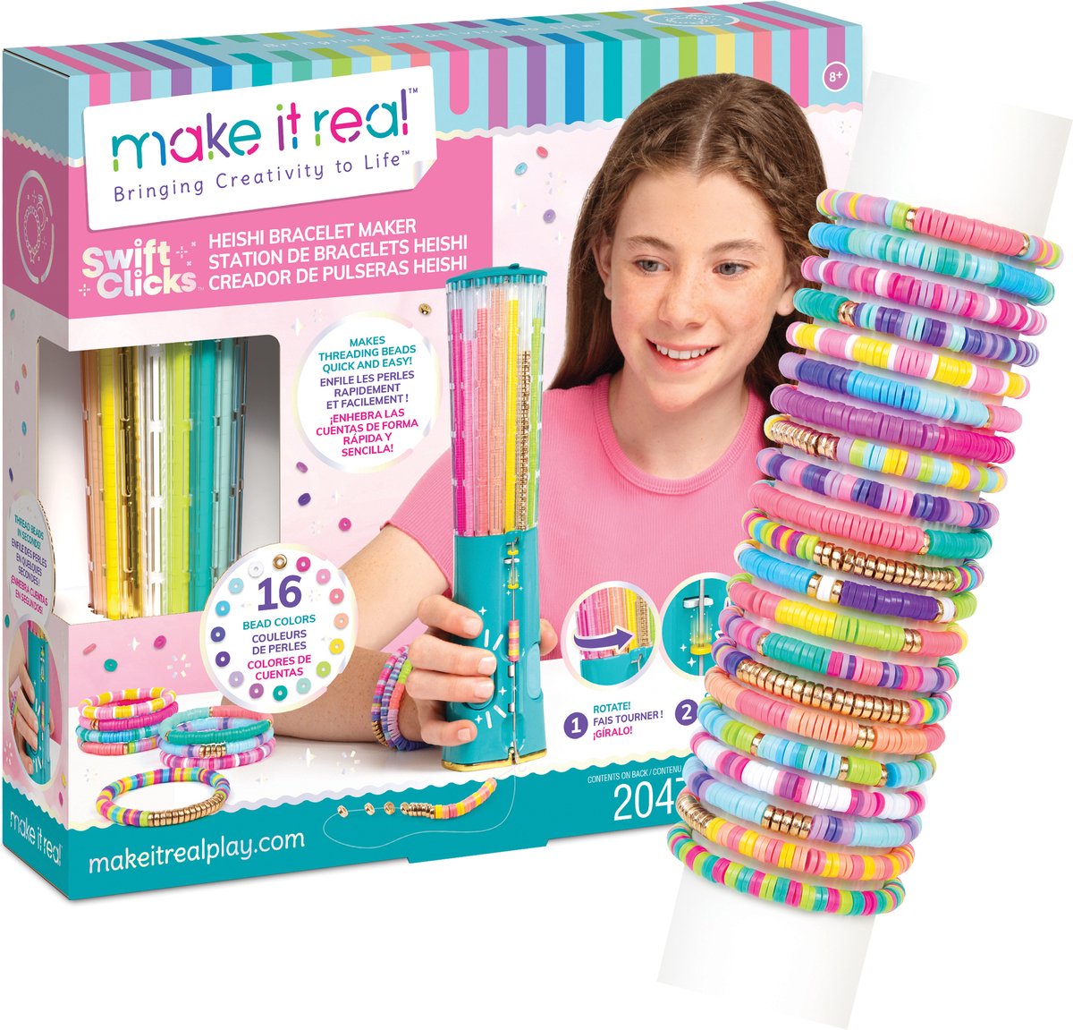 Crea Braccialetti di Spectron Heishi