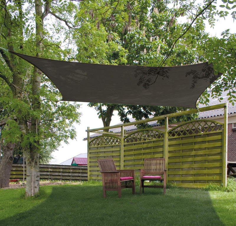 Eurotrail multi functional tapijt schaduwdoek - 300*600cm - grijs blauw
