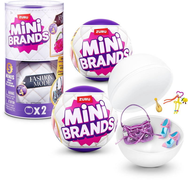 Accesorios de moda mini marcas zuru - serie 4 - paquete de 2