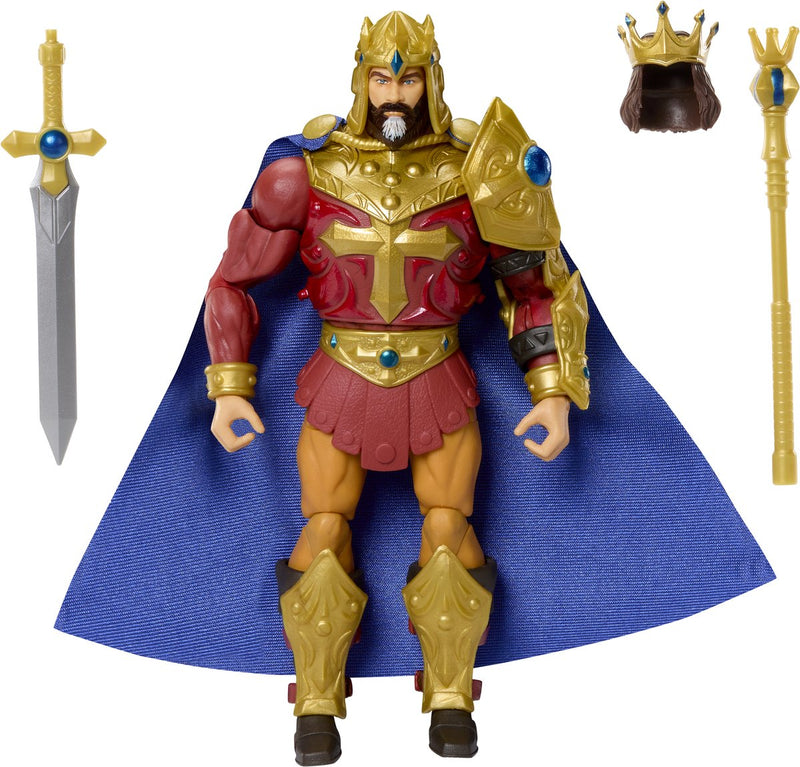 Mattel Masters of the Universe: New Eternia Masterverse Action Figure King Randor Action figure da 18 cm