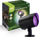 Calex smart outdoor LED XL ground spotlight - smart garden lighting waterproof - spike spotlight - RGB and warm white light - garden spotlight 9w - black
