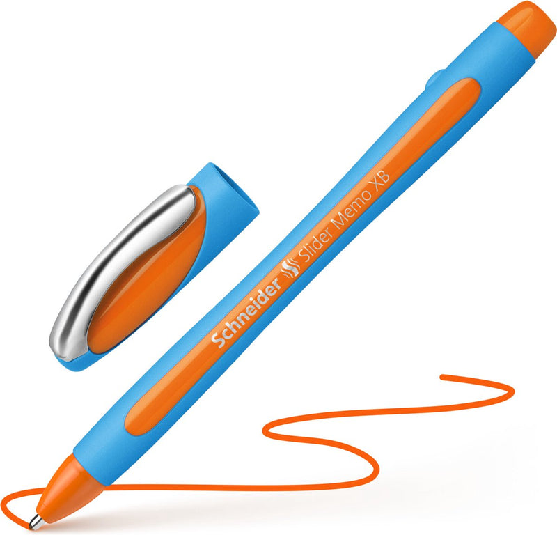 Schneider Writing Instruments Bolígrafo Schneider - Nota deslizante - Punta xb 1,4 mm - Naranja - s-150206
