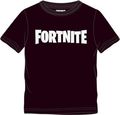 Epic games fortnite - maglietta nera con logo bambini 164 cm -14 anni