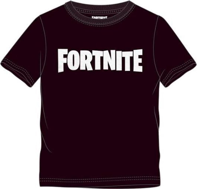 Epic games fortnite - maglietta nera con logo bambini 164 cm -14 anni