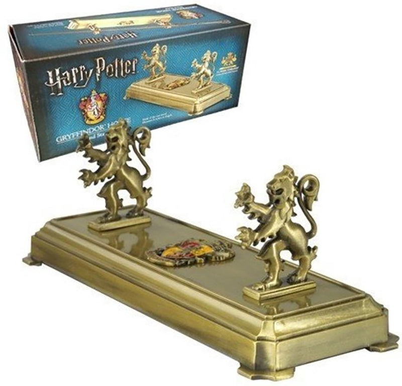 Noble collection harry potter - soporte para varita - gryffindor
