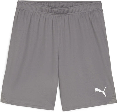 Puma teamgoal shorts pantalones deportivos para hombre - hierro fundido - blanco