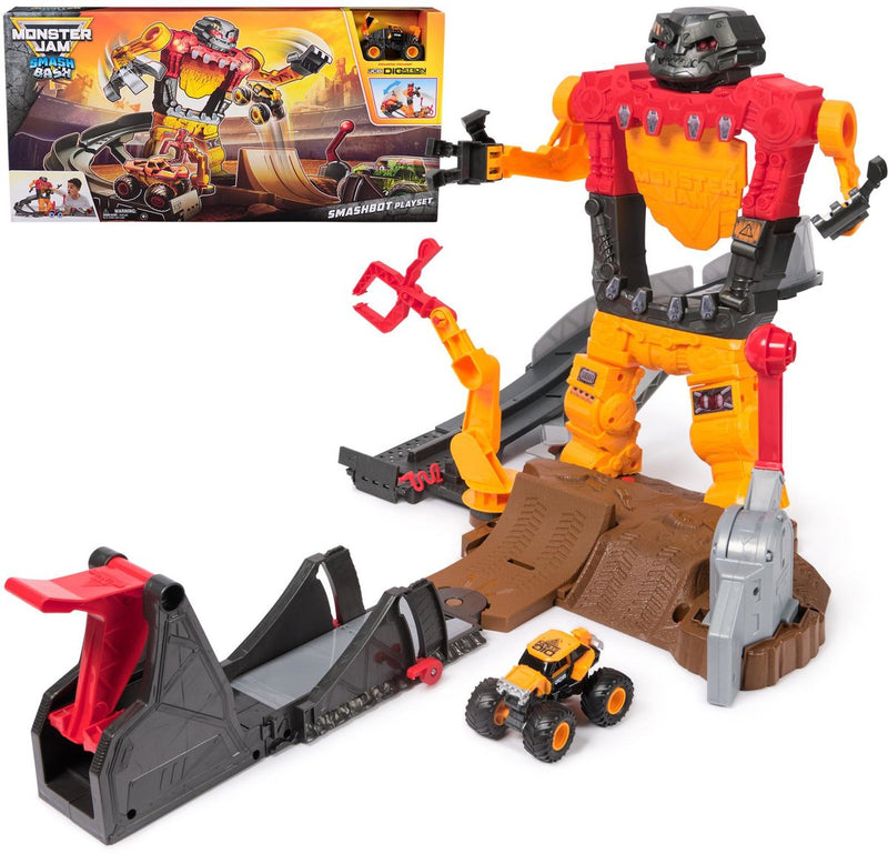 Monster Jam 1:64 Smash Bash Playset