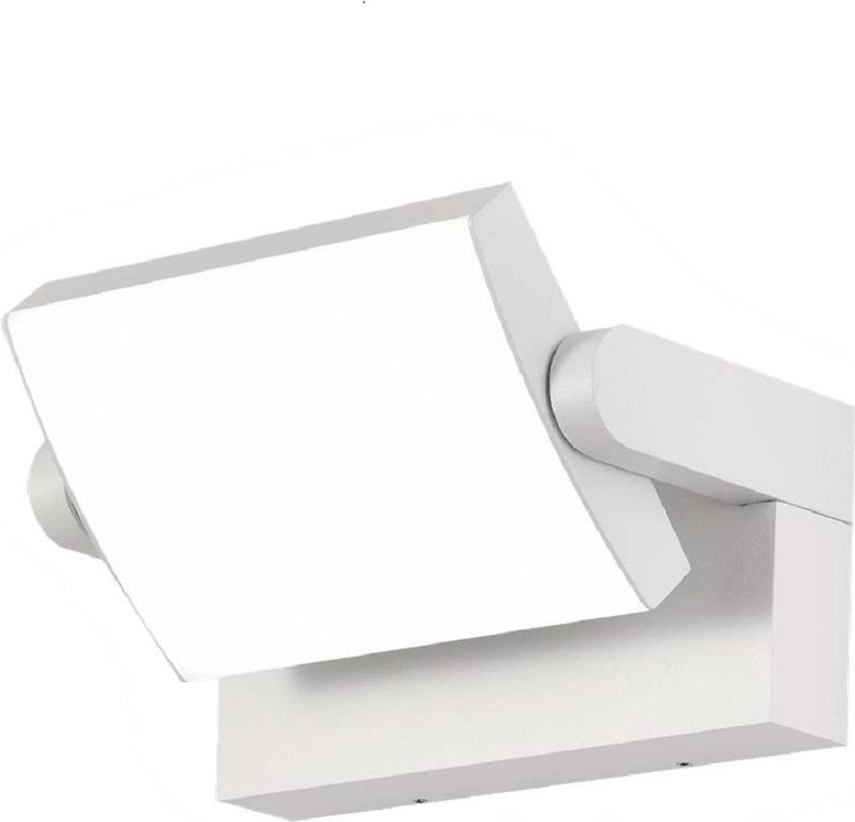 V-tac vt-11020-w led draaibare wandlamp - ip65 waterdicht - wit - 17w - 2520 lumen - 3000k