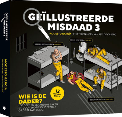 Uitgeverij mus geïllustreerde misdaad 3