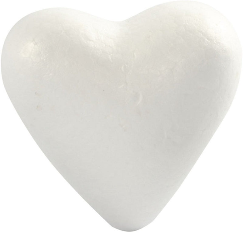 Cuori aziendali Creativ, h: 11 cm, p: 5 cm, l: 11,5 cm, bianco, 5 pezzi 1 scatola