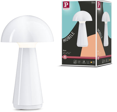 Paulmann battery lamp 3-step-dim onzo ip44 dimmable 2700k white