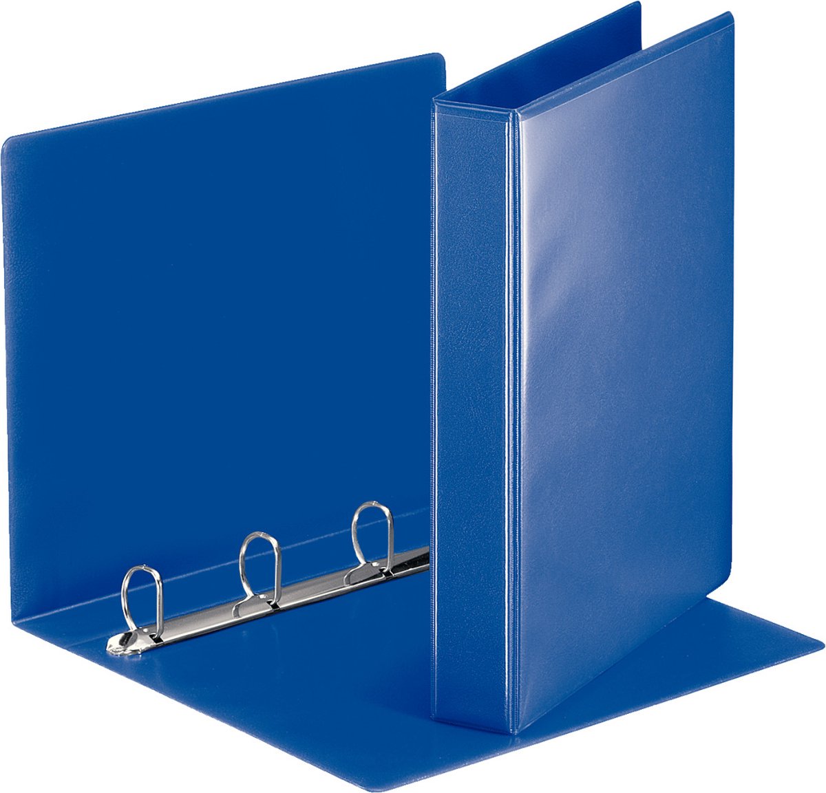 Raccoglitore ad anelli panoramico Esselte Essentials A4 - 23 anelli - larghezza dorso 44 mm - blu