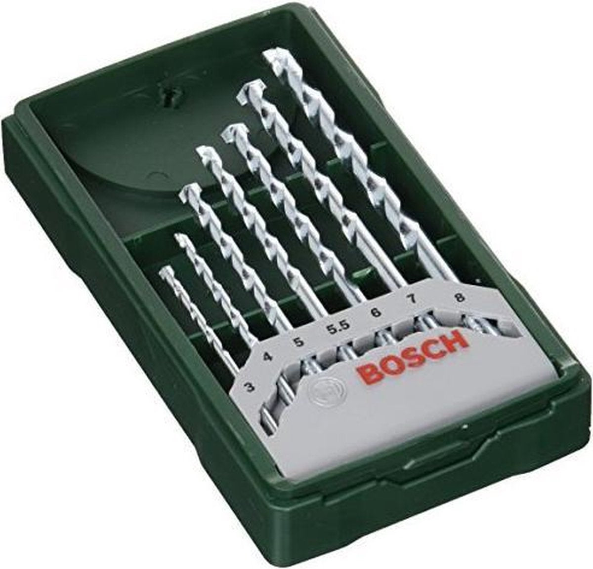 Set di punte per muratura Bosch x-line - 7 pezzi - per pietra