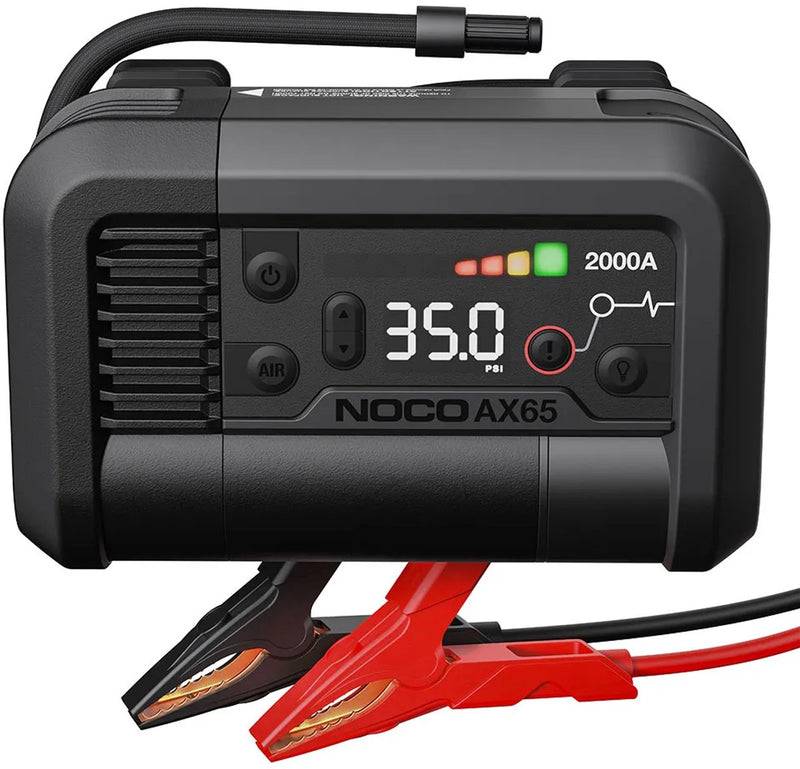 Compressore Noco a65 + avviatore - 2000a - torcia 100 lumen - power bank 60 watt