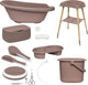 Set da bagno Bébé-jou 8 pezzi sense edition mousse moka