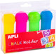 Apli kids chalk holders jumbo multicolor - set of 4 chalk accessories.