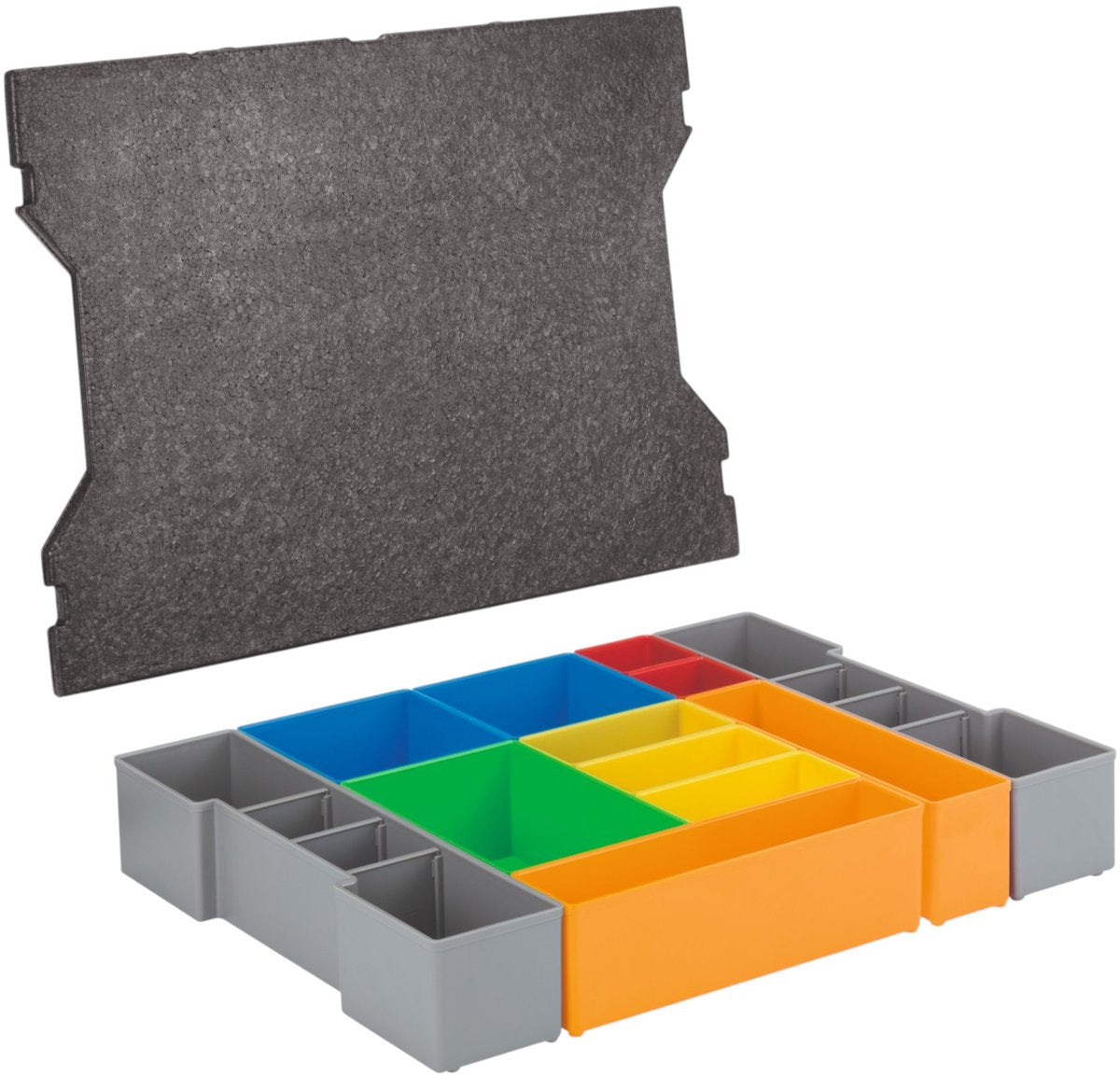 Bosch professional inzetbakken voor l-boxx 102 12-delig - 1600a016n9