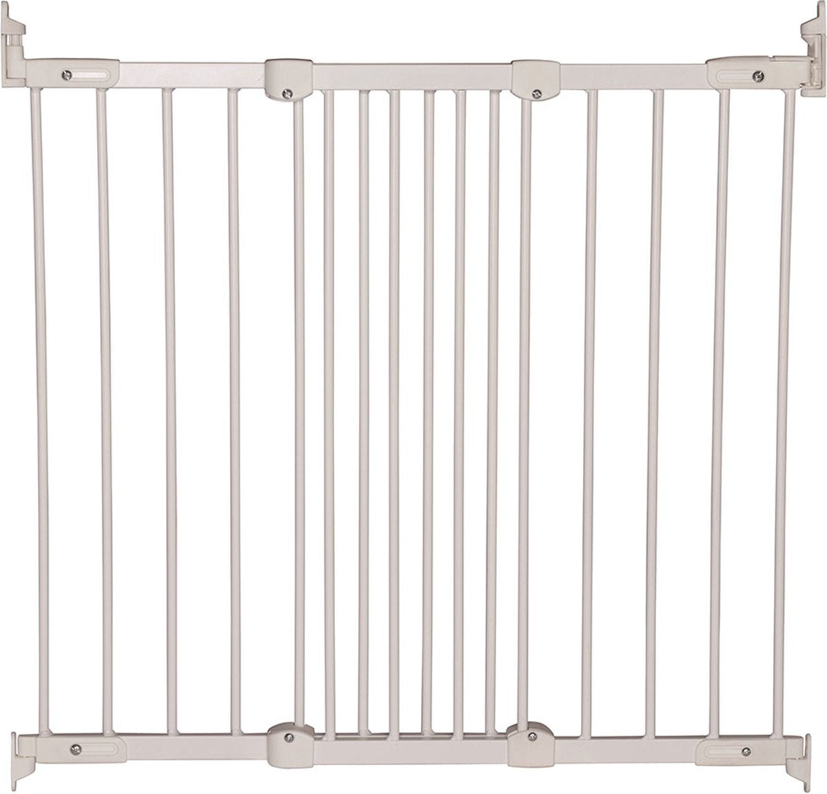 Babydan flexifit stair gate - 62-105 cm - screw mounting - white