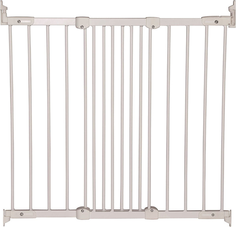 Cancello per scale Babydan flexifit - 62-105 cm - montaggio a vite - bianco
