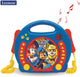 Lettore CD portatile Lexibook Paw Patrol con 2 microfoni sing-along
