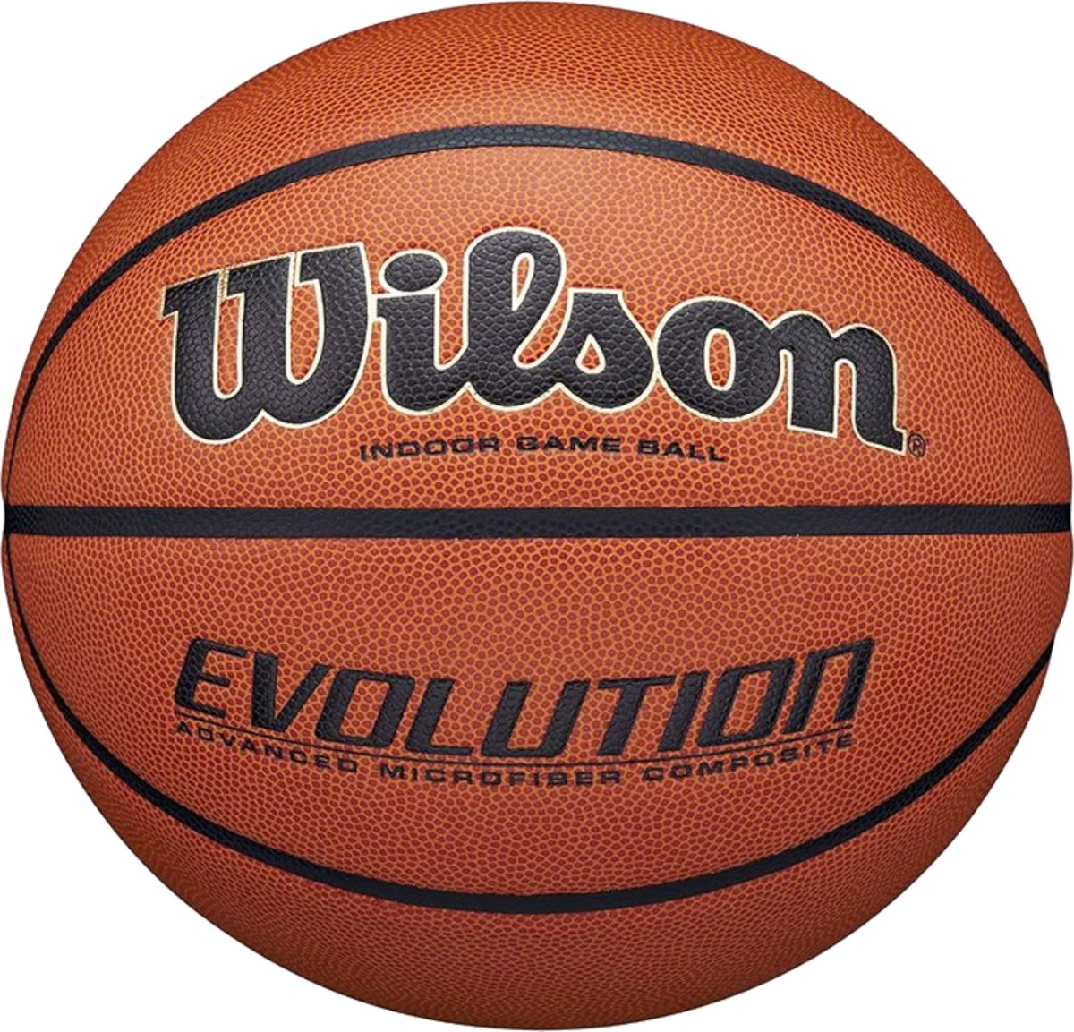 Balón de baloncesto Wilson Evolution talla 7 - balón de partido para interior