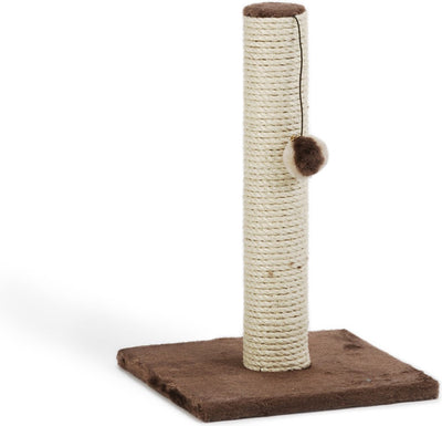 Beeztees gina - scratching post - brown - mini - 30x30x45 cm
