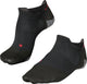 Falke ru5 race invisible anti-blaar functioneel materiaal hardloopsokken heren zwart - maat 46-48