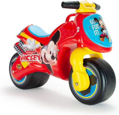 Injusa mickey mouse ride-on running motor red