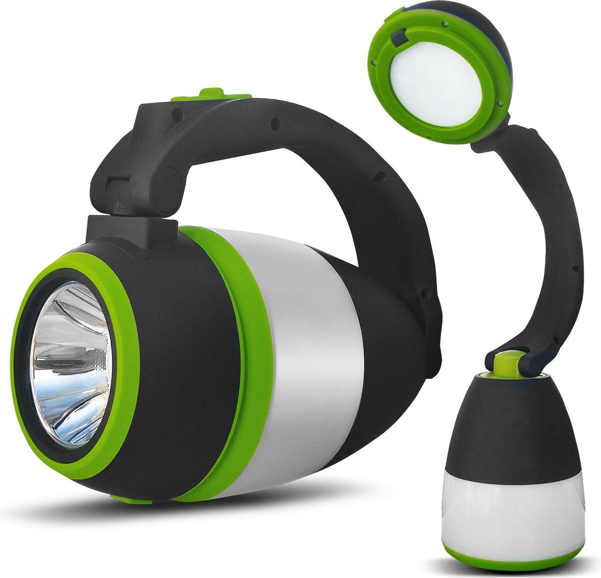 Maclean mce294 - lámpara LED 3 en 1 lámpara de camping - lámpara de mesa - linterna - exterior plegable 3 configuraciones de luz