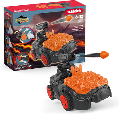 Schleich Eldrador lava-crashmobile con mini criatura
