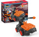 Schleich Eldrador lava-crashmobile con mini criatura