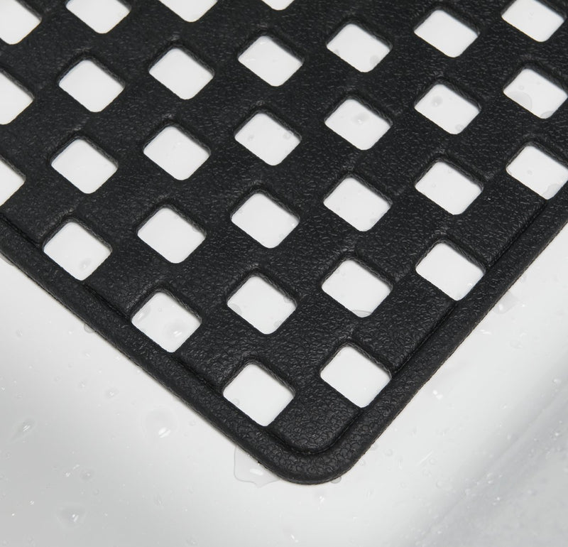 Guarnita di sicurezza della pelle di guarnizione tappetino di sicurezza Doby 50 x 50 cm nero 312003419
