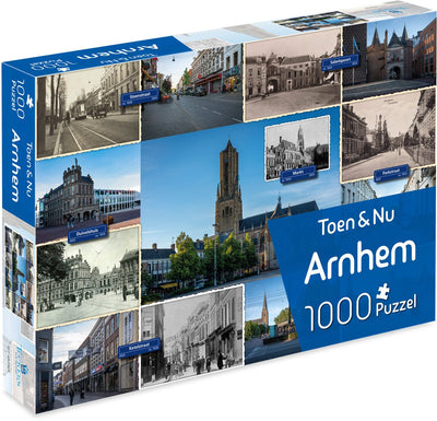 La fábrica de diversión de Tucker, entonces ahora rompecabezas - arnhem (por el fotógrafo robert mulder) - 1000 piezas - rompecabezas