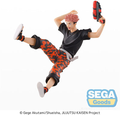 Sega Jujutsu Kaisen Splash×Battaglia Statua in PVC Yuji Itadori Statua da 17 cm