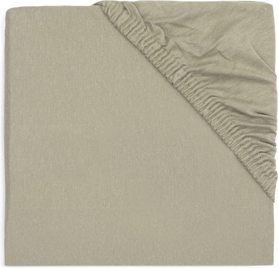 Jollein - lenzuolo con angoli jersey 40 50x80 90 cm - culla, lettino, lettino - verde oliva
