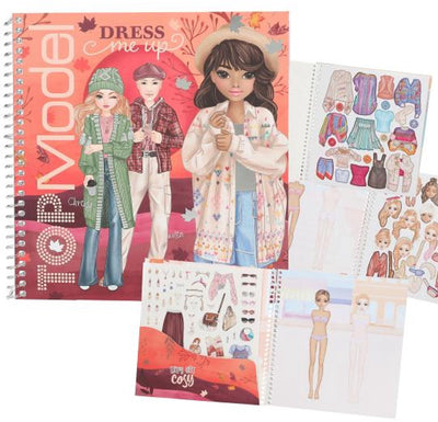 Depesche - libro di adesivi per top model dress me up - accogliente