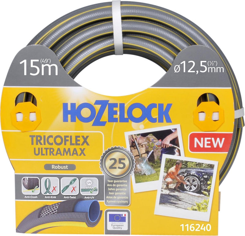 Tubo Hozelock tricoflex ultramax ø 12,5 mm 15 metri