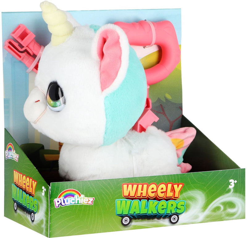 Unicornio de peluche con función de peluche.