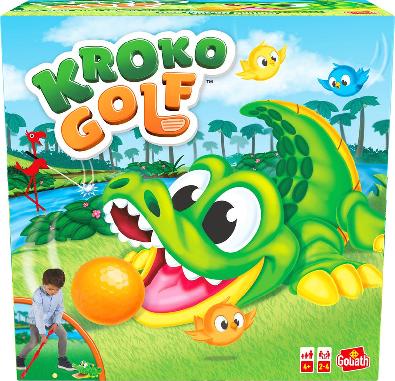Juego de golf de cocodrilo | 2 piezas