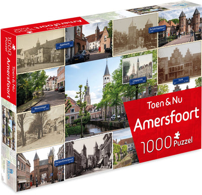 La fábrica de diversión de Tucker, entonces ahora rompecabezas - Amersfoort (por el fotógrafo Robert Mulder) - 1000 piezas - rompecabezas