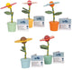 Small foot - figuras de flores danzantes de madera - 10 uds.