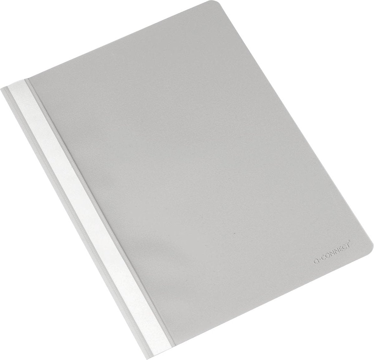 Q-connect snelhechtmap, a4, grijs 25 stuks
