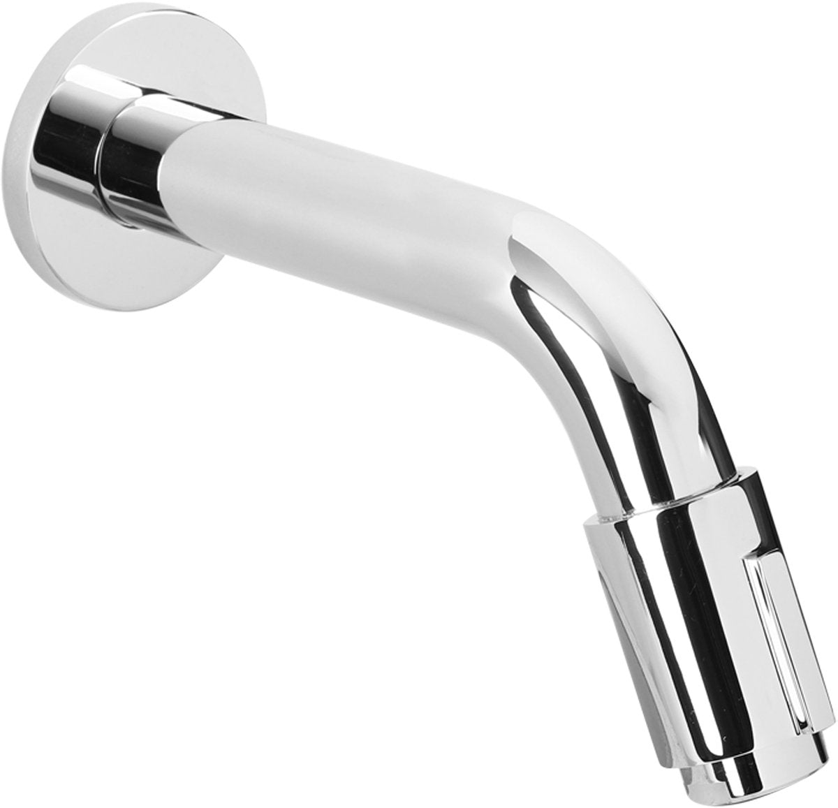 Grifo de pared Differnz - agua fría - grifo para lavabo - 11 cm - cromo