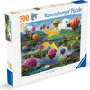 RAVENSBURGER JIGSAW puzzle La valle dei mongolfiere, 500st.