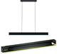 Eglo connect.z andreas-z hanglamp - 117 cm - zwart|wit - instelbaar rgb wit licht - dimbaar - zigbee