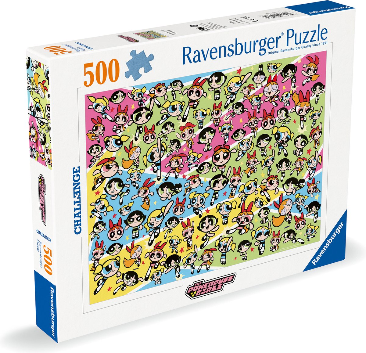 Ravensburger Puzzle Chicas Superpoderosas - Puzzle - 500 piezas