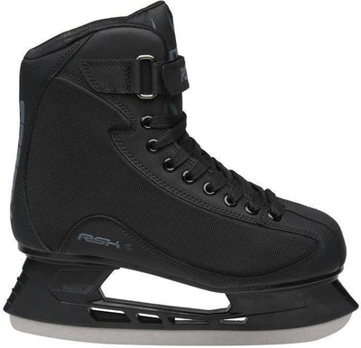 Roces – rsk 2 – ijshockeyschaatsen – schaatsen heren – zwart – stevige constructie rvs ijzer – maat eu 39
